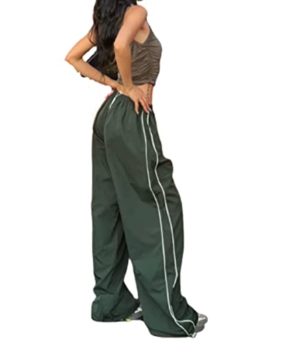 パンツ military parachute zip flared pants Y2K military parachute zip flared pants Y2K